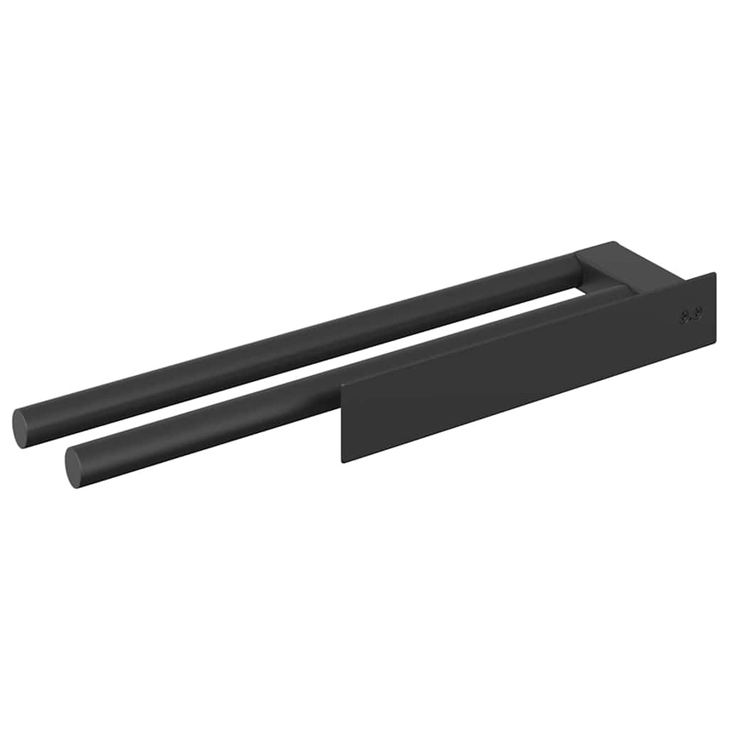 Handtuchhalter Silber 40 x 9 x 4 cm Edelstahl