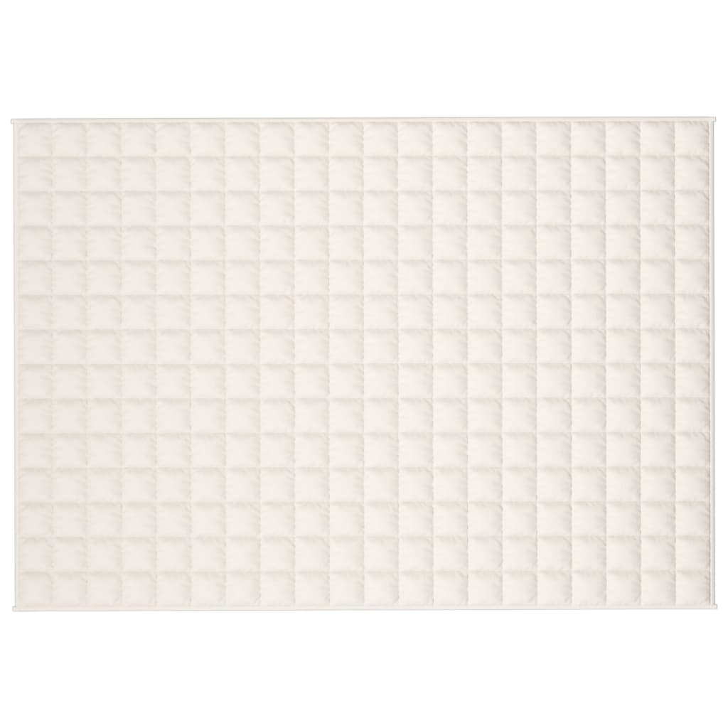 Gewichtsdecke Grau 122x183 cm 5 kg Stoff