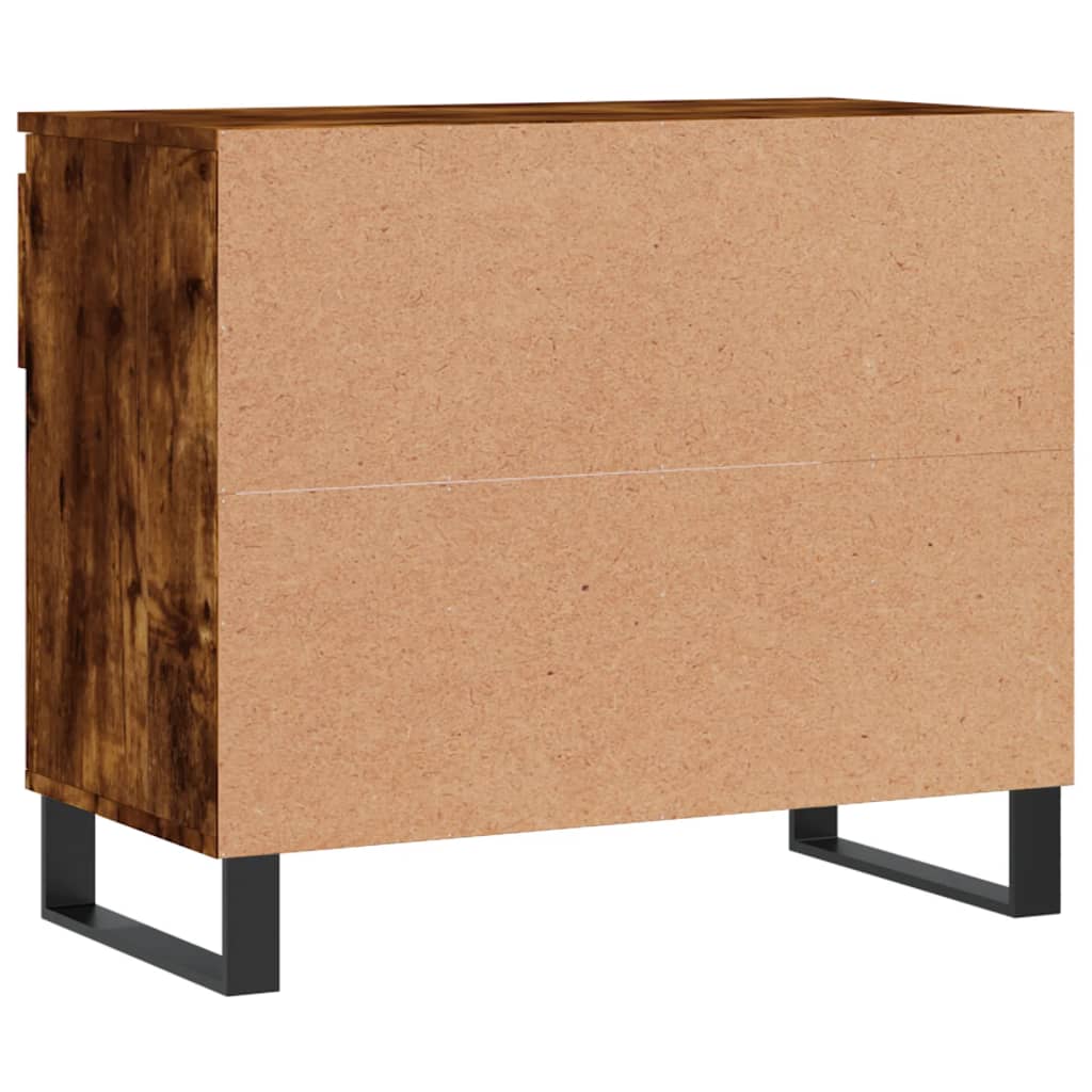 Schuhregal Hochglanz-Weiß 70x36x60 cm Holzwerkstoff