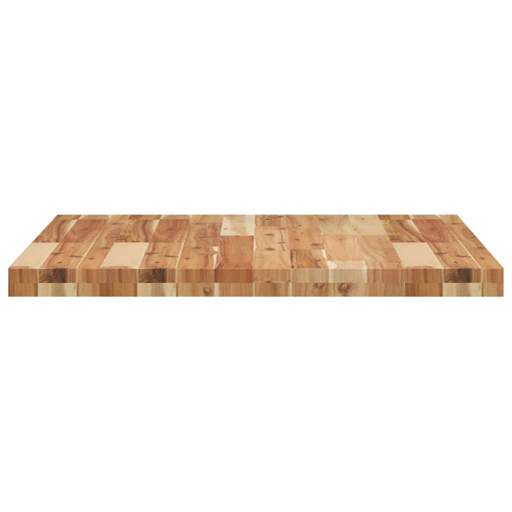 Tischplatte Rund Ø40x2 cm Massivholz Akazie