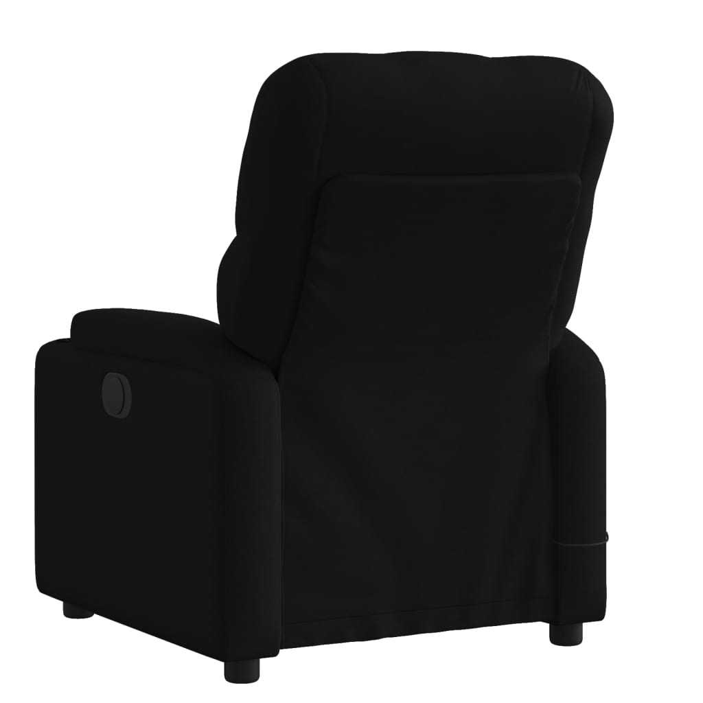 Massage-Relaxsessel, hellgrauer Stoff