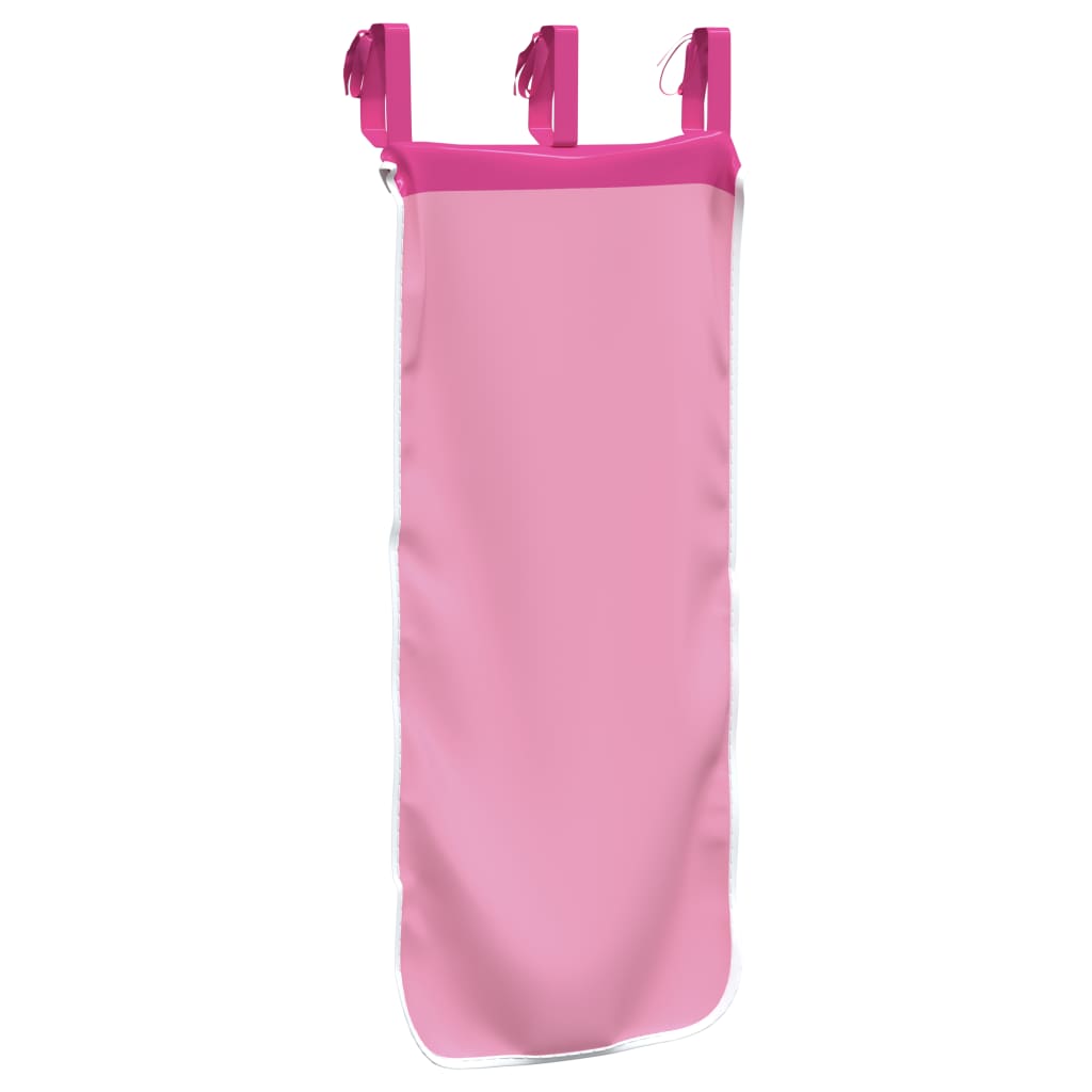 Vorhänge für Hochbett mit Turm Weiß und Schwarz Polyester