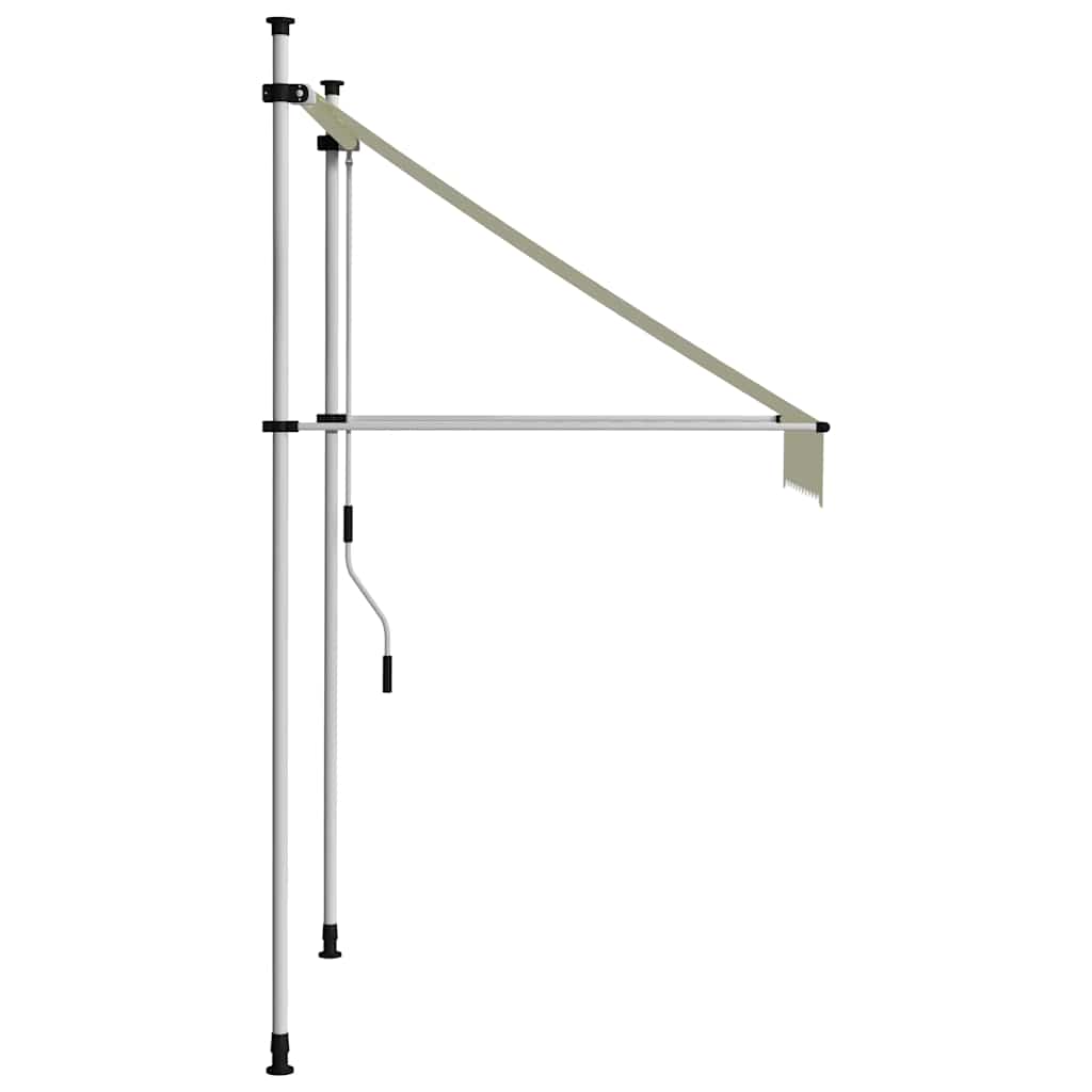 Einziehbare Markise Handbetrieben 150 cm Anthrazit