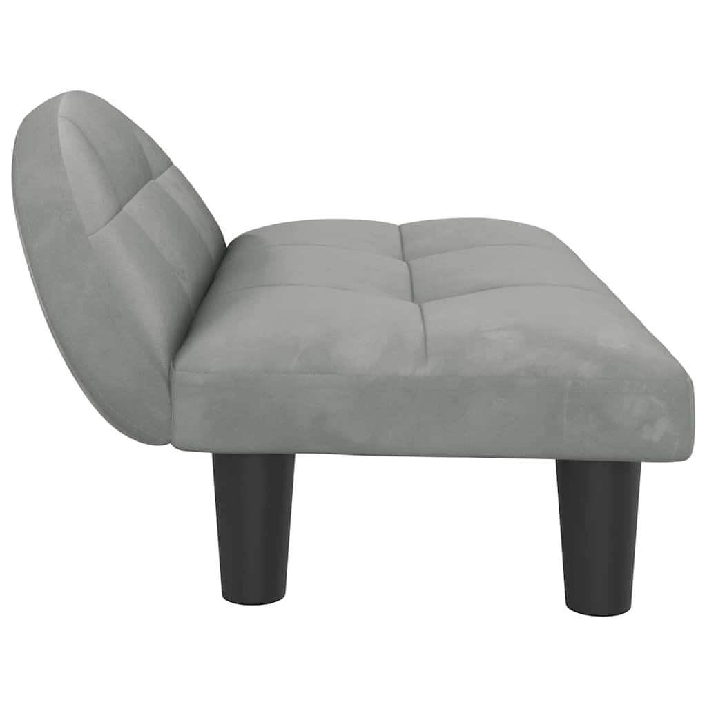 Hundebett Creme 70x52x30 cm Stoff