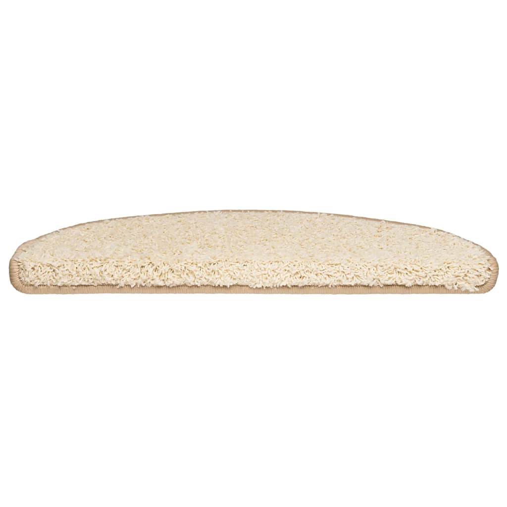 Stufenmatten 15 Stk. 56x17x3 cm Grau Halbrund