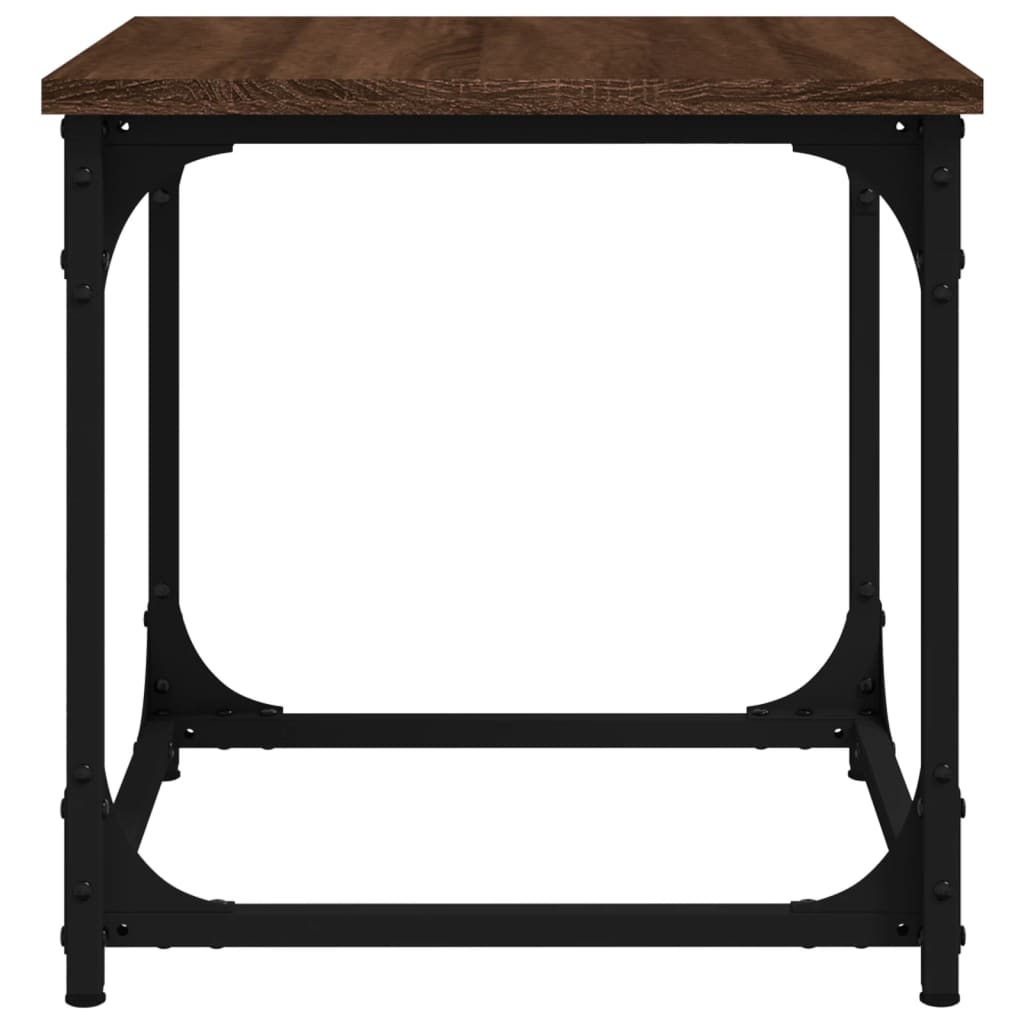 Beistelltisch Schwarz 40x40x40 cm Holzwerkstoff