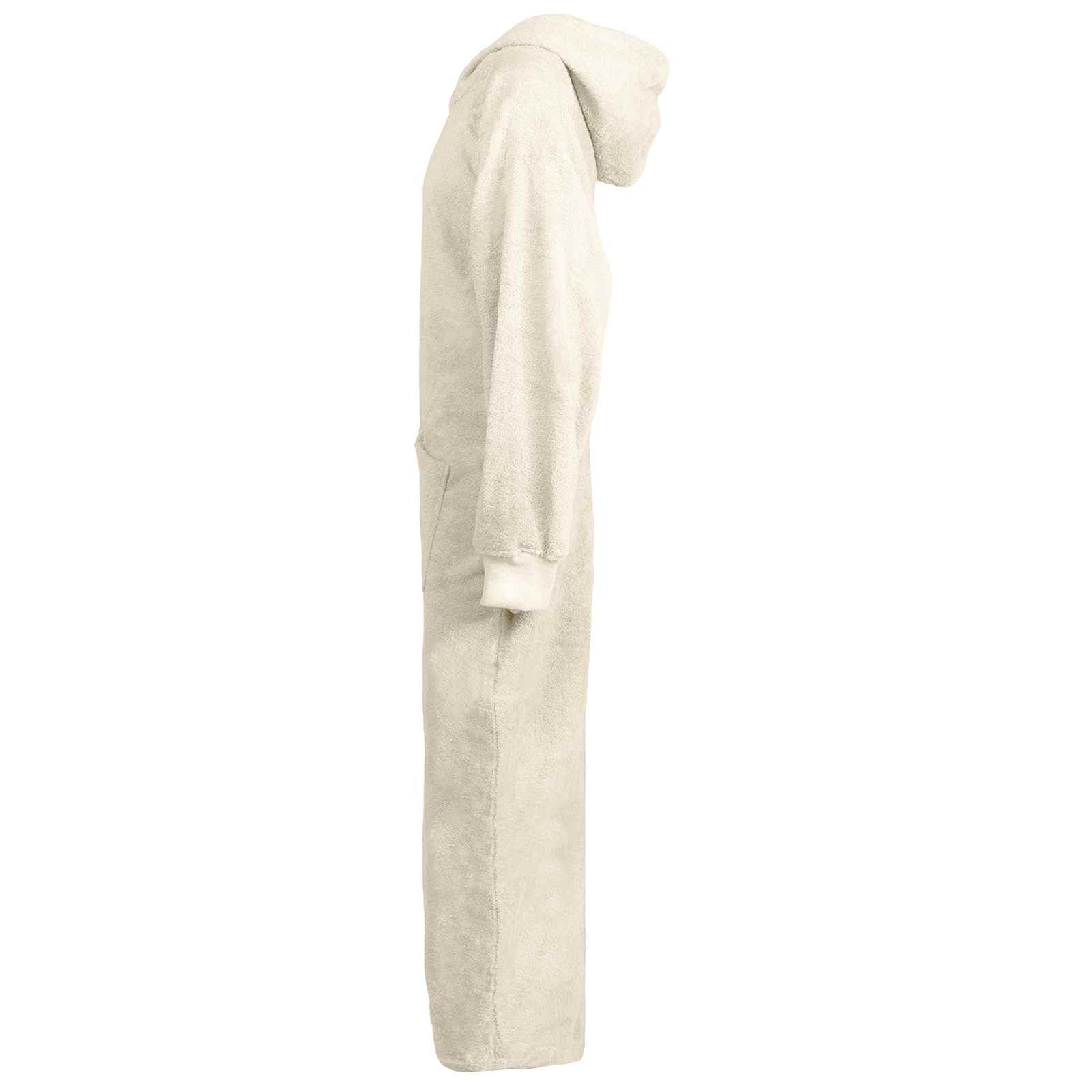 Decken-Hoodie KINN Creme L Baumwolle