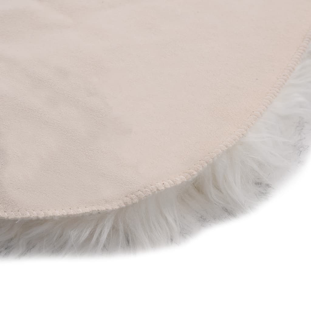 Teppich 60x90 cm Künstlicher Schafspelz Rosa