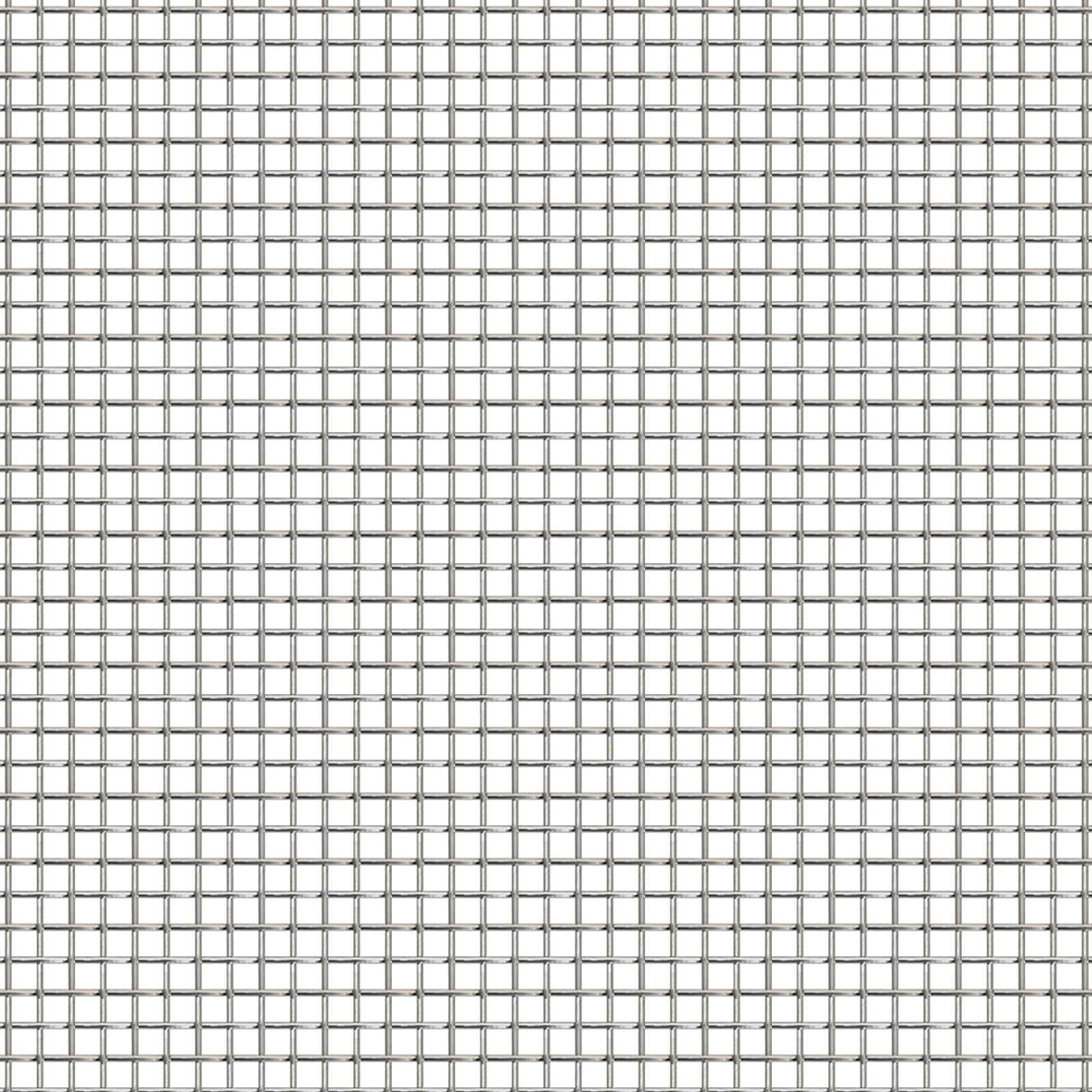 Mesh Bildschirm 20 x 500 cm 20 Mesh Edelstahl 201 Silber