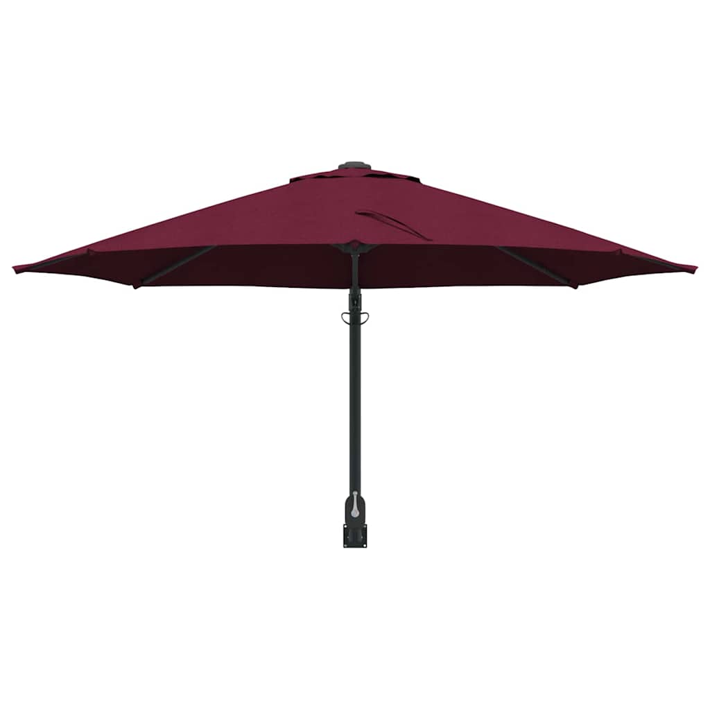 Garten-Sonnenschirm Sand 248 x 248 x 148 cm Polyester und Stahl