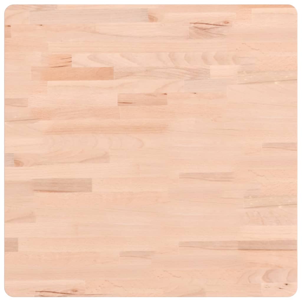 Tischplatte Ø30x1,5 cm Rund Massivholz Buche