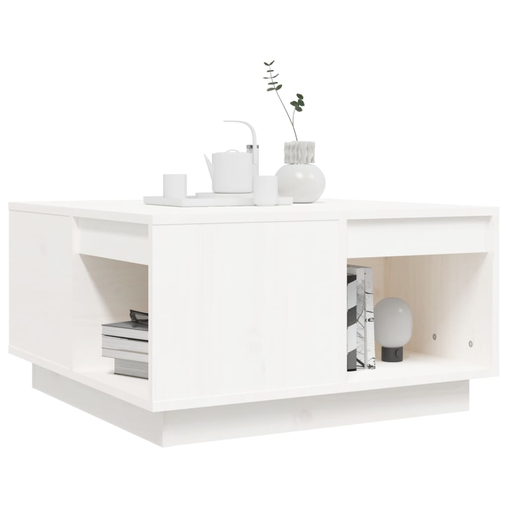 Couchtisch 100x101x40,5 cm Massivholz Kiefer
