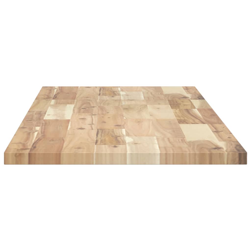 Tischplatte 40x20x2 cm Rechteckig Massivholz Akazie