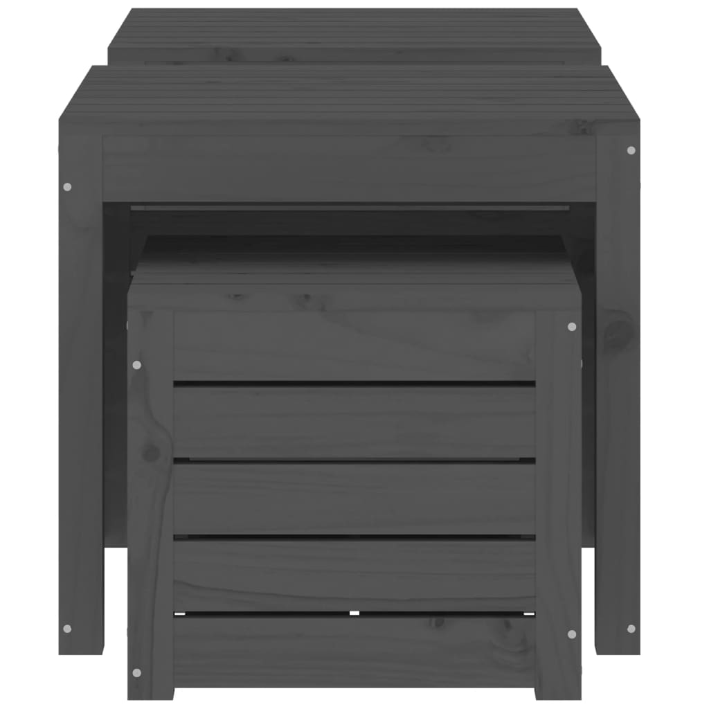 Gartenbox 101x50,5x46,5 cm Massivholz Kiefer