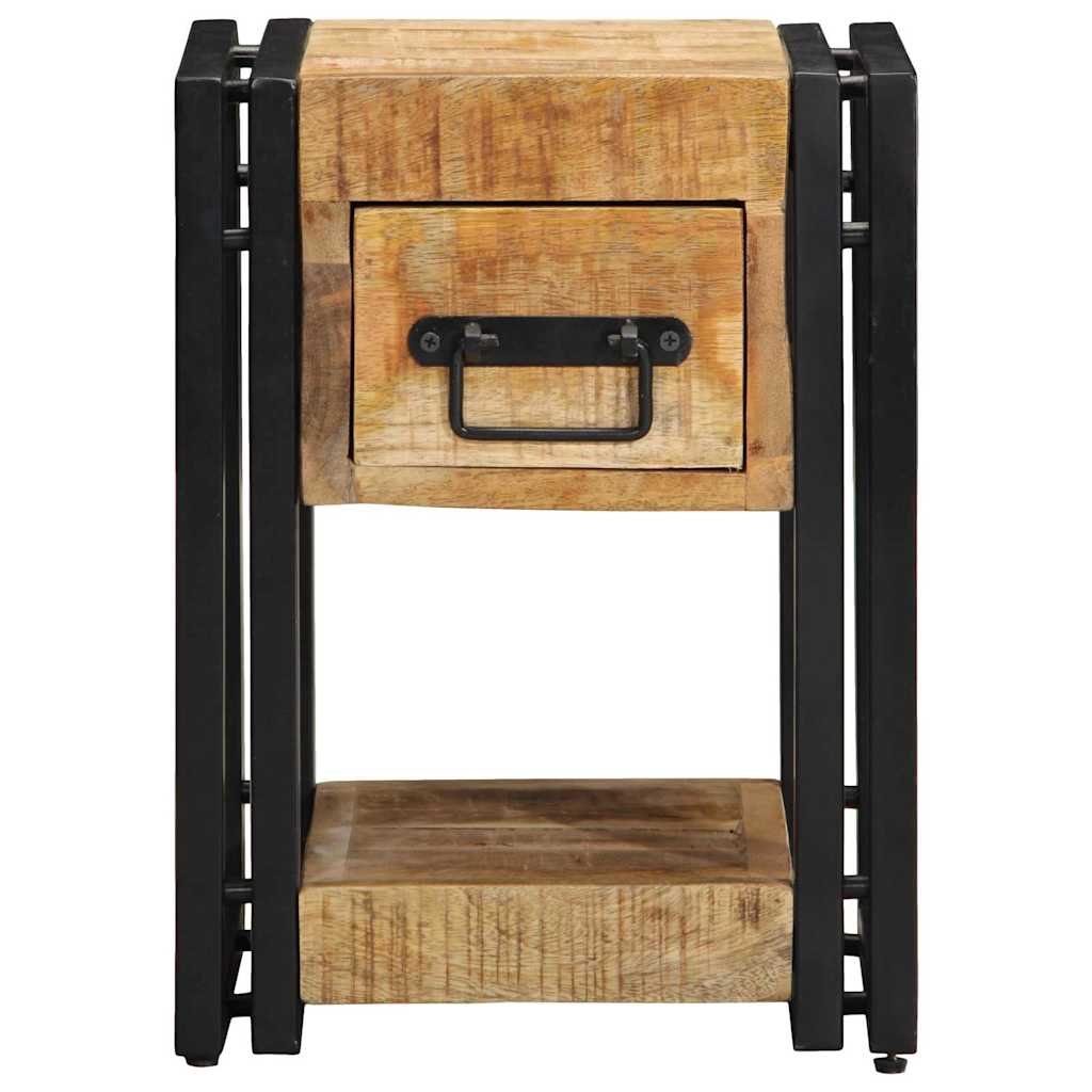 Nachttisch 40 x 35 x 50 cm Massives upgecyceltes Holz