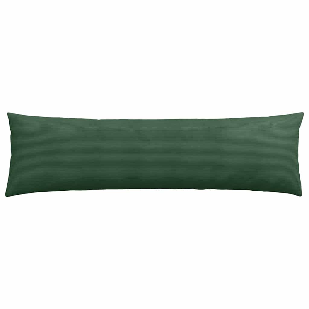 Sofakissen 2 Stück Hellgrau 50 x 30 cm Cordstoff