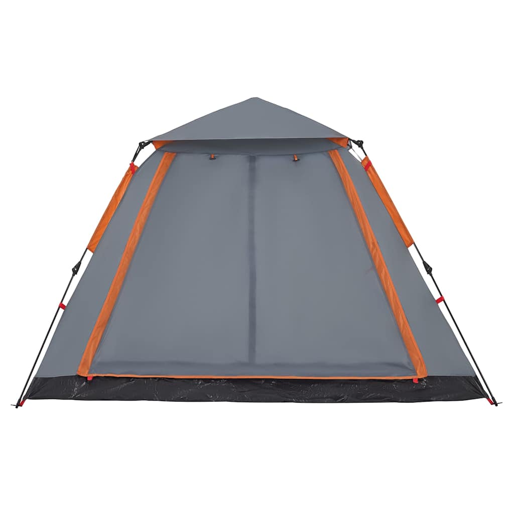 Kuppel-Campingzelt 4 Personen Grün Quick Release