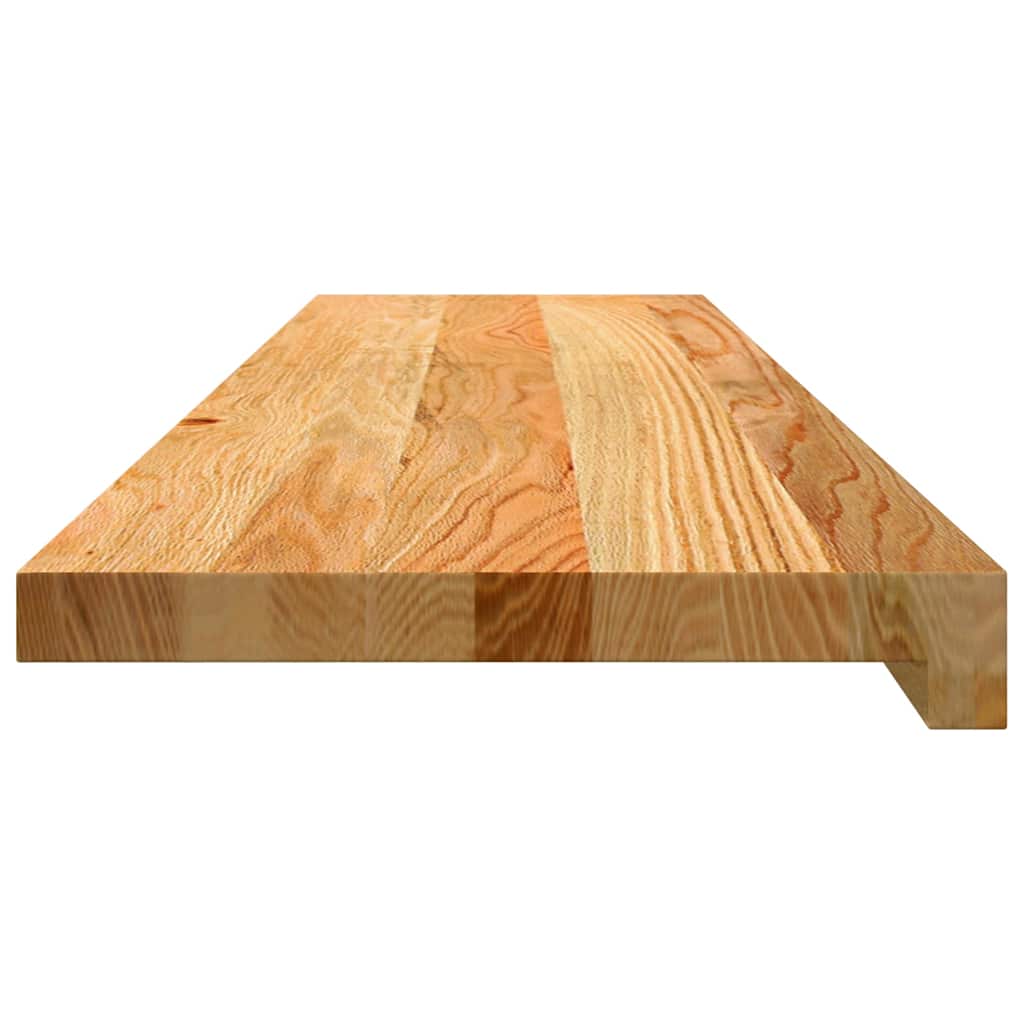 Treppenstufen 4 Stk. Unbehandelt 70x25x2 cm Massivholz Eiche