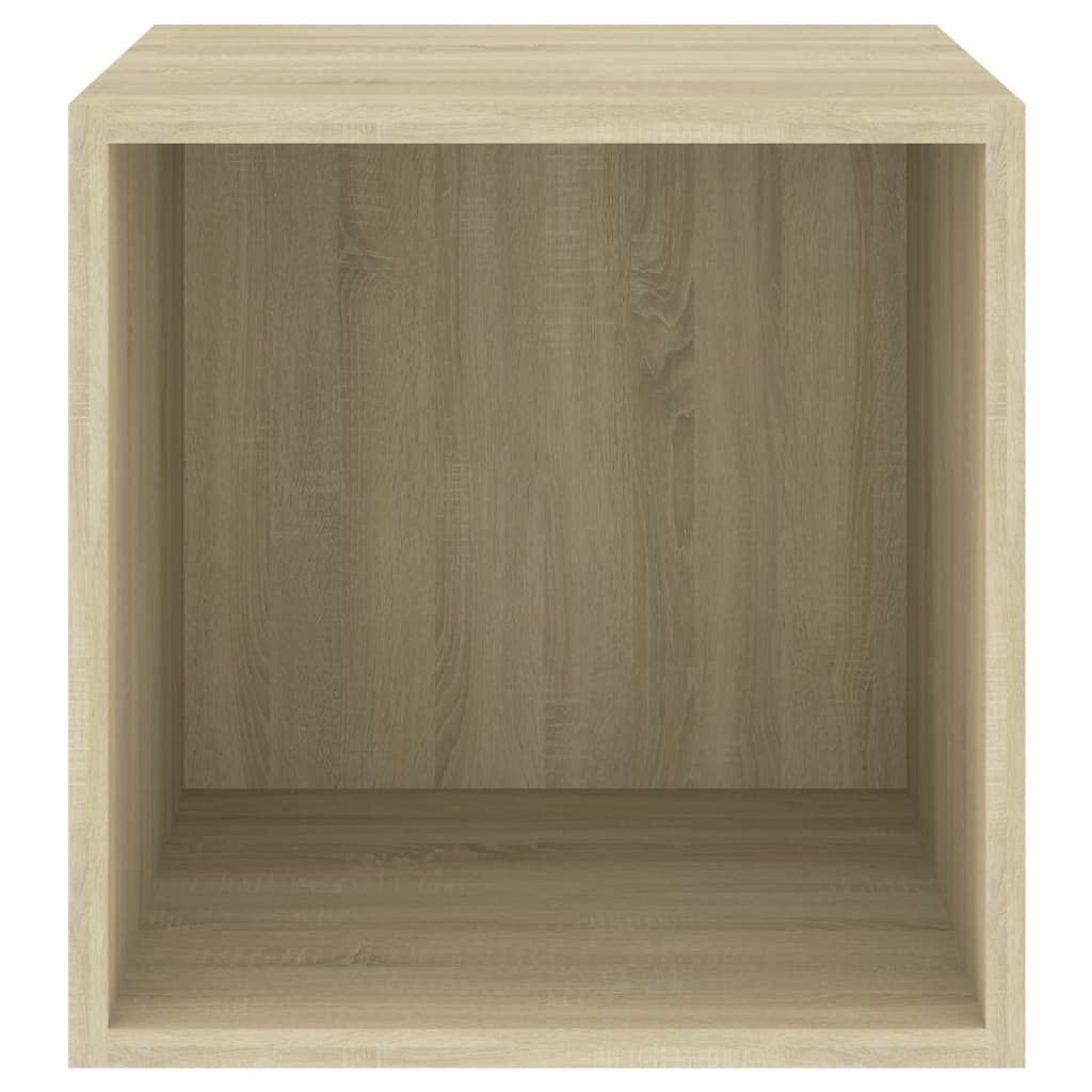 Wandschränke 2 Stk. Weiß 37x37x37 cm Holzwerkstoff
