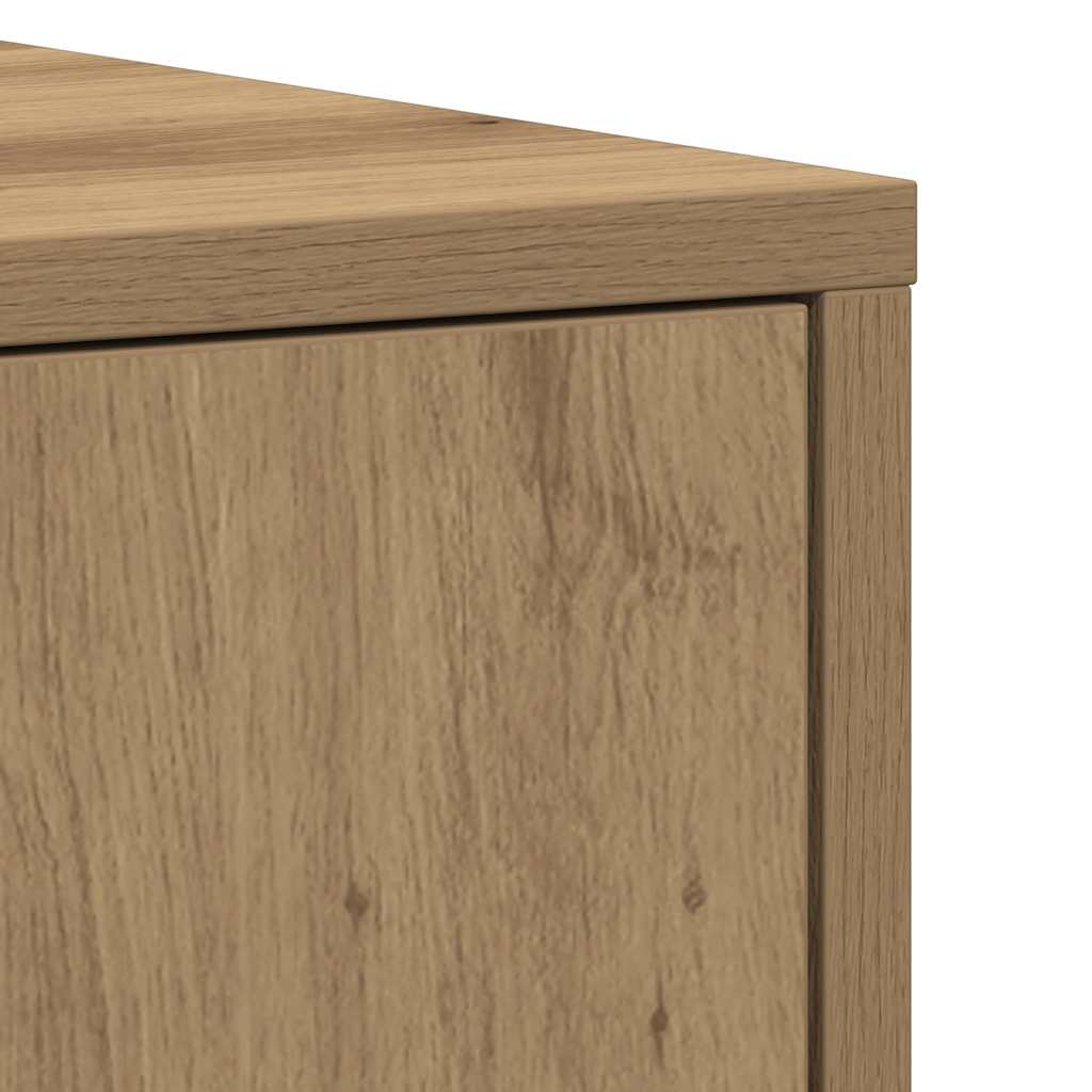 Badezimmerschrank Weiß 30x30x183,5 cm Holzwerkstoff