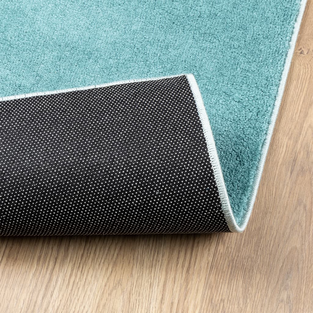 Teppich OVIEDO Kurzflor Anthrazit 120x120 cm