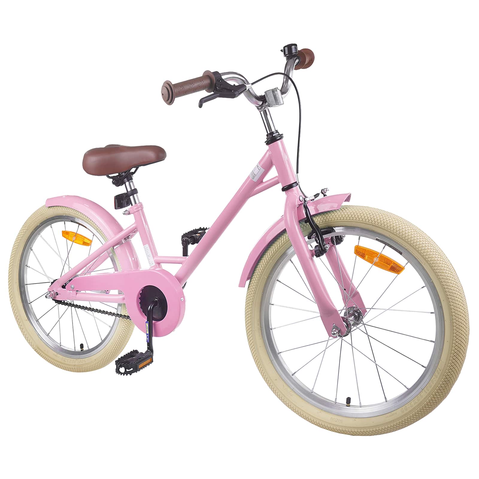 Kinderfahrrad 12 Zoll für 2-4 Jahre alt Hellrosa