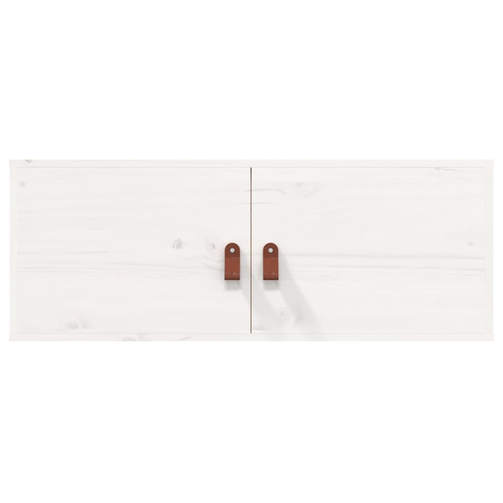 Wandschrank 80x30x30 cm Massivholz Kiefer