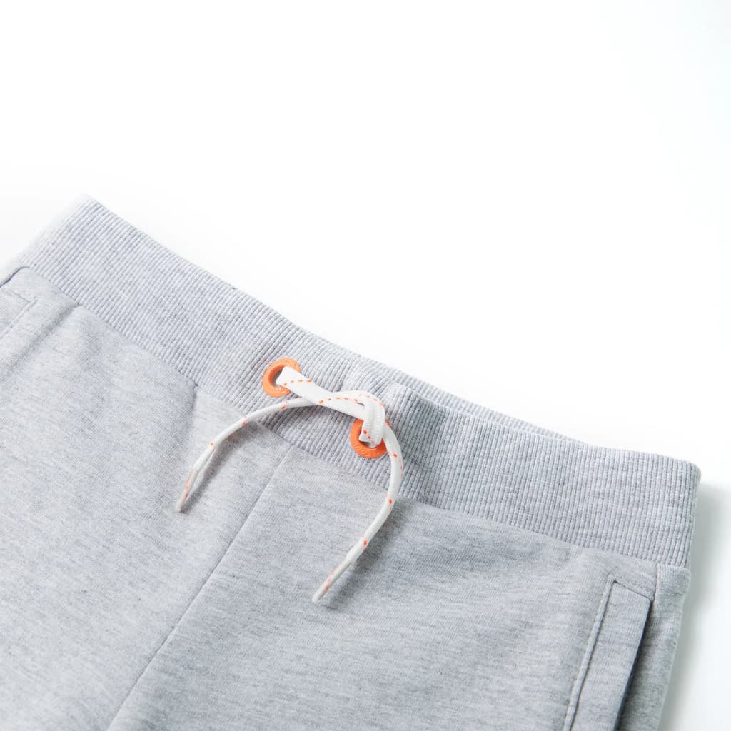 Kindershorts mit Kordelzug Dunkelblau Melange 140