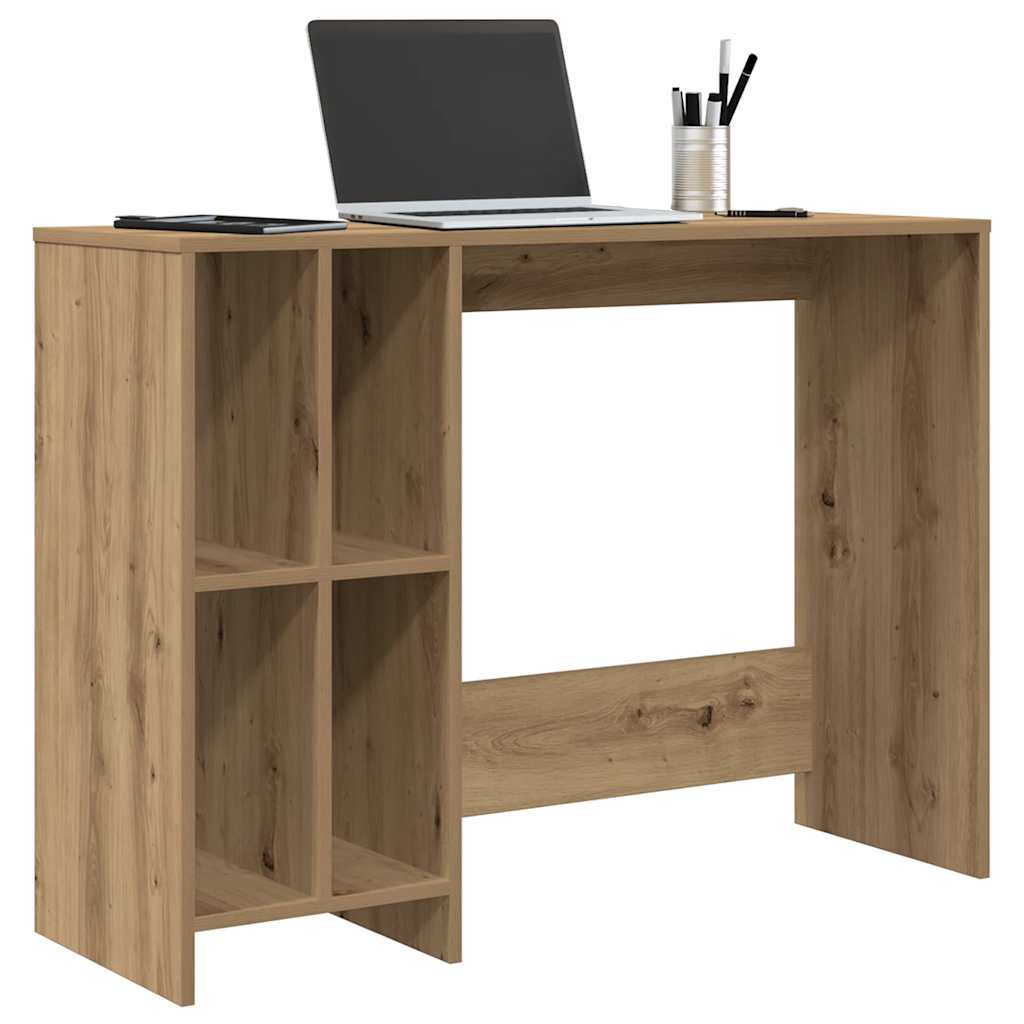 Computertisch Weiß 102,5x35x75 cm Holzwerkstoff
