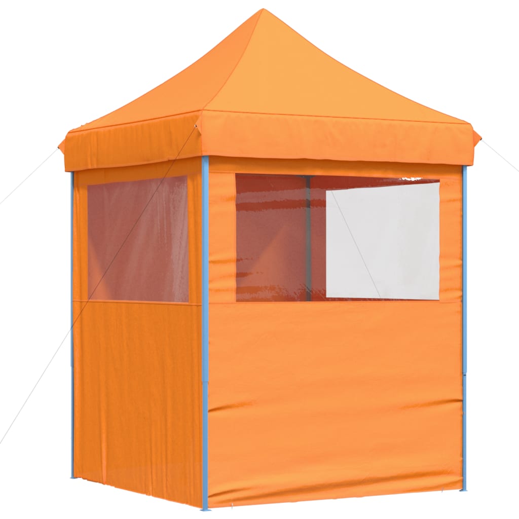 Partyzelt Faltbar Pop-Up Schwarz 200x200x306 cm
