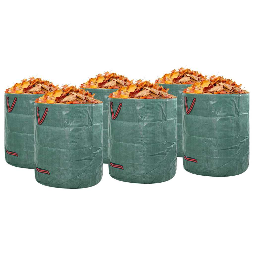 Gartenmüllsäcke 4 pcs Grün 66 x 66 x 83,5 cm Polypropylen
