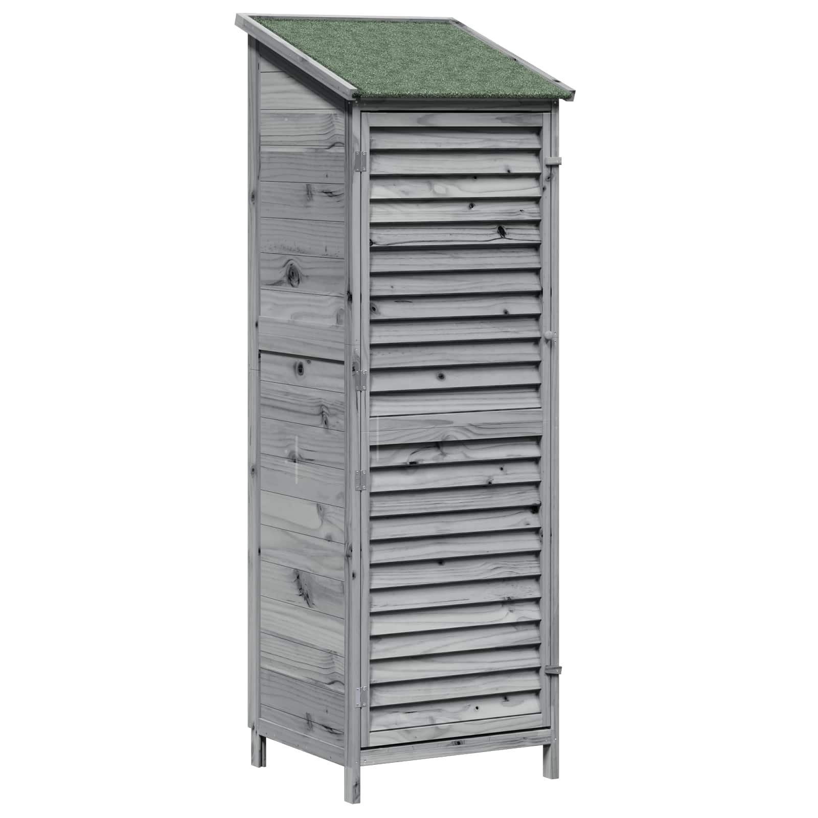 Gartenschuppen Natur 59 x 56 x 113,5 cm Massivholz aus Fichte