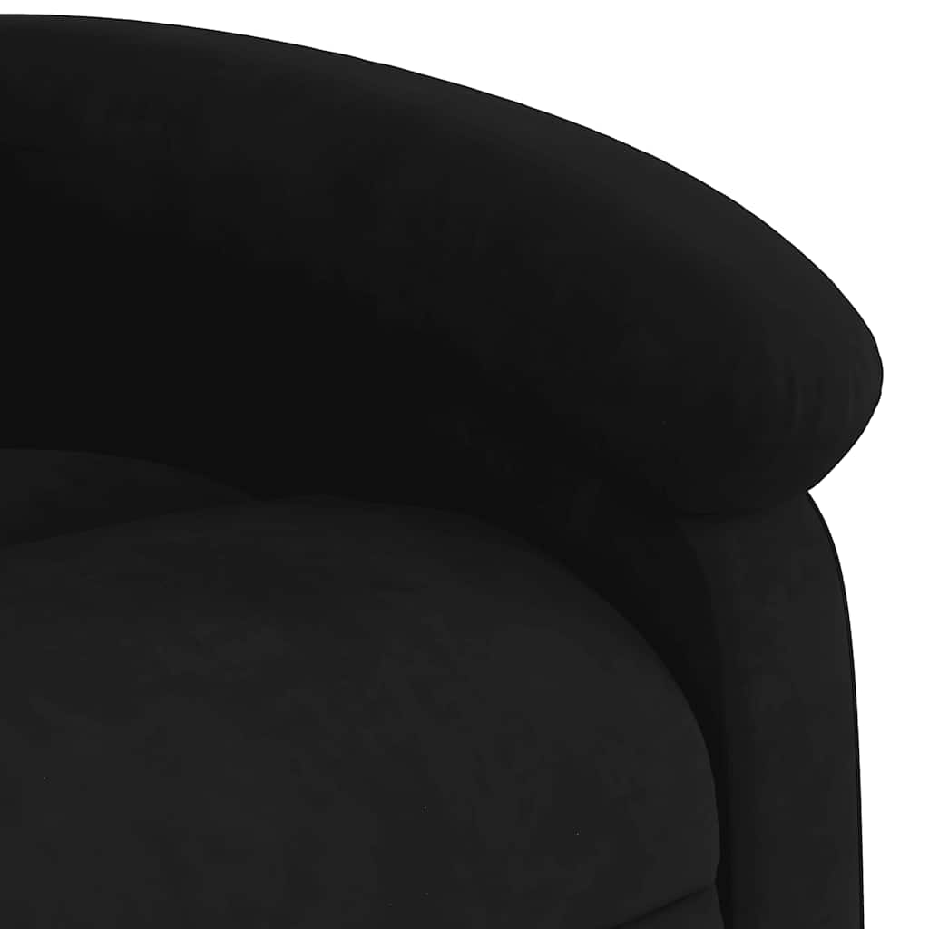 Massage-Relaxsessel, hellgrauer Samt