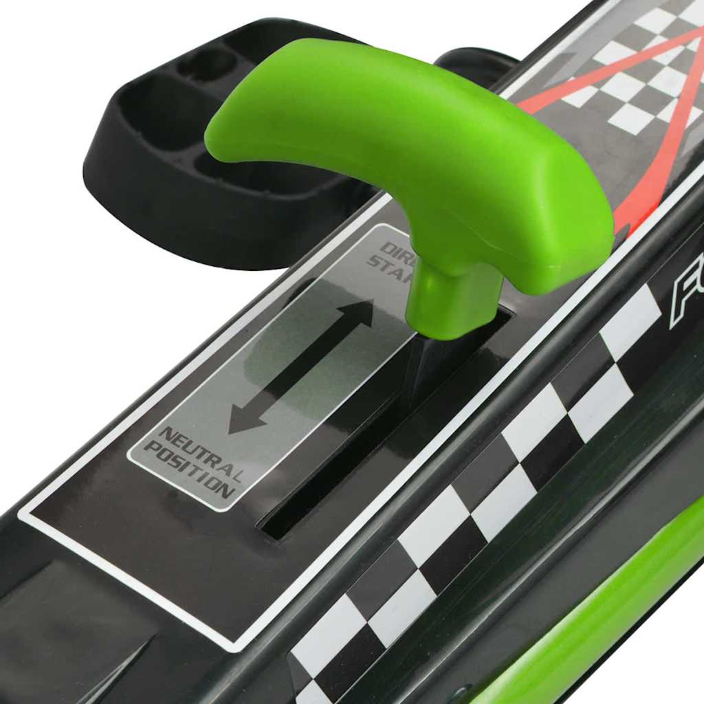 Pedal Go-Kart mit verstellbarem Sitz Blau