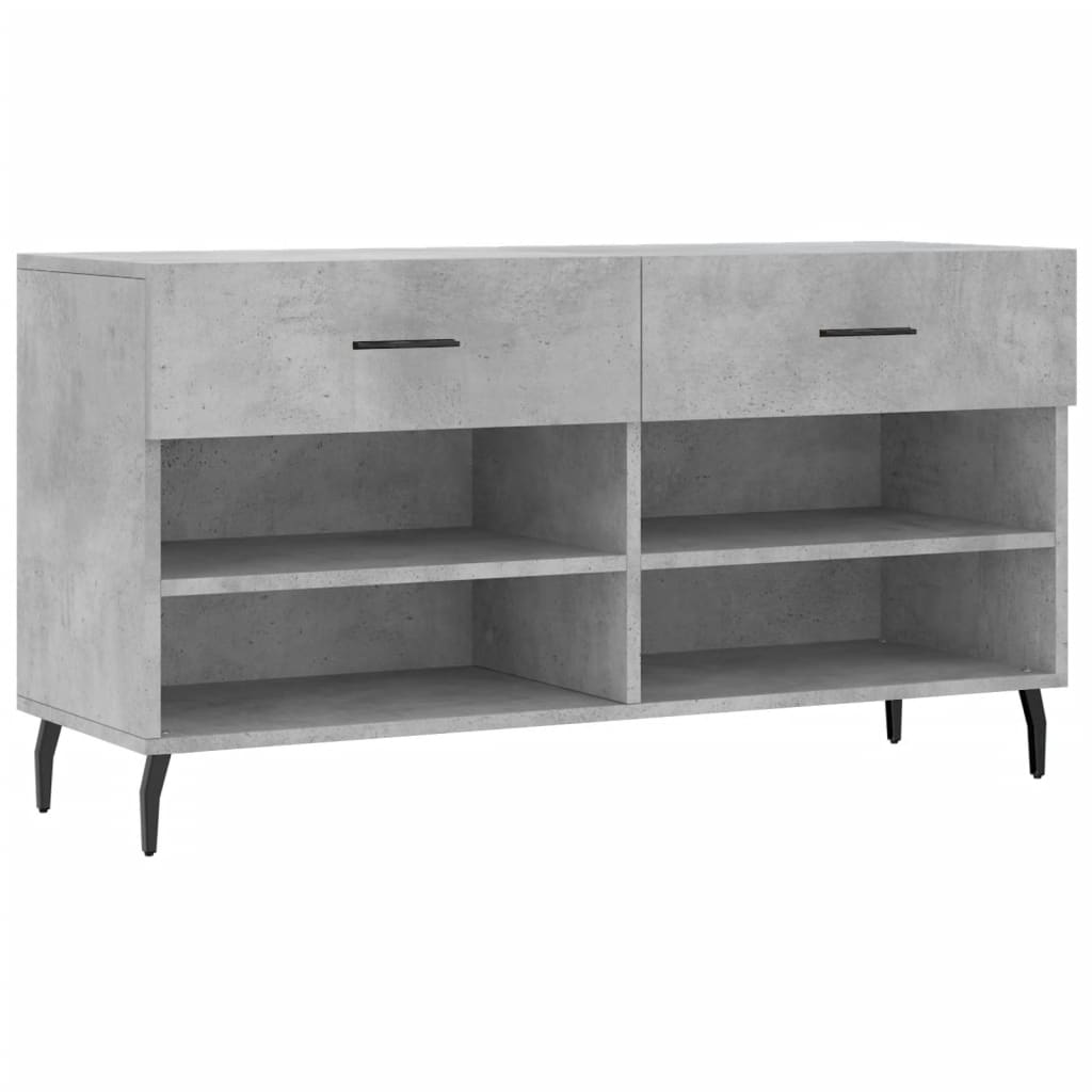 Schuhbank Weiß 102x35x55 cm Holzwerkstoff