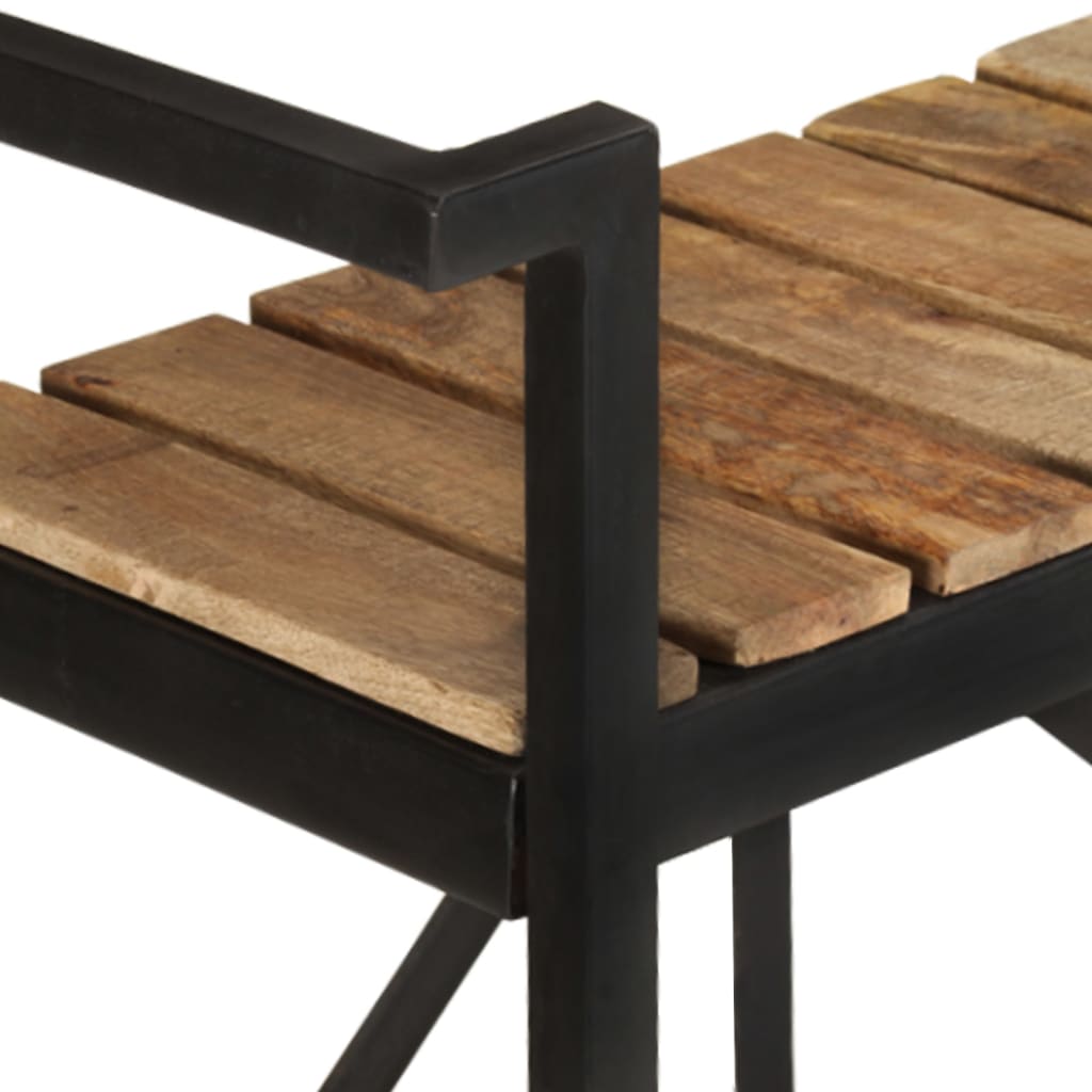 Küchenwagen 87x36x81 cm Altholz Massiv