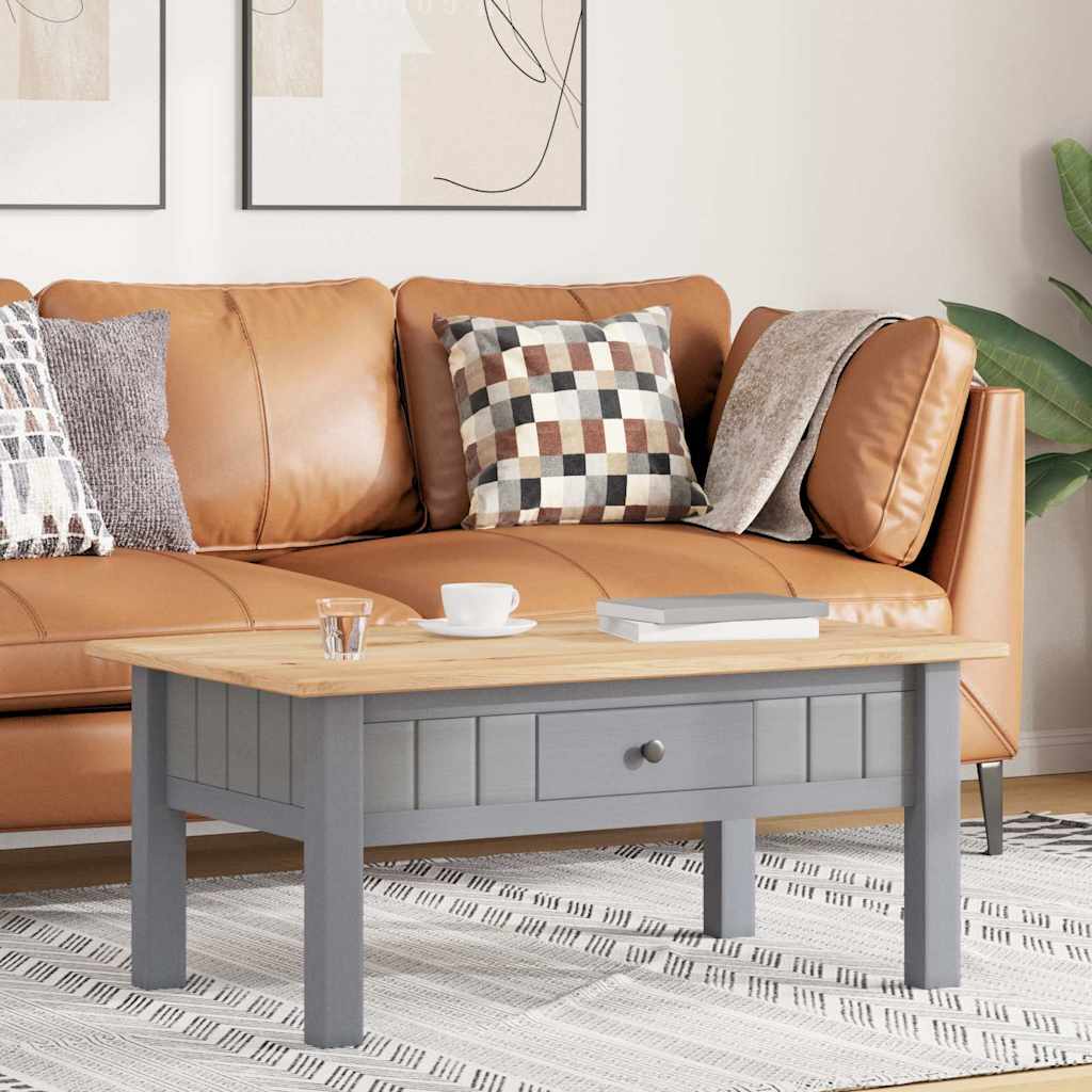 Couchtisch 100x60x43,5 cm Massivholz Panama-Kiefer