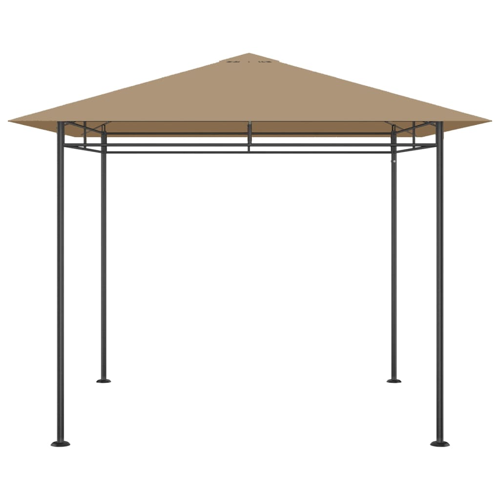 Pavillon 3x3x2,7 m Anthrazit 180 g/m²