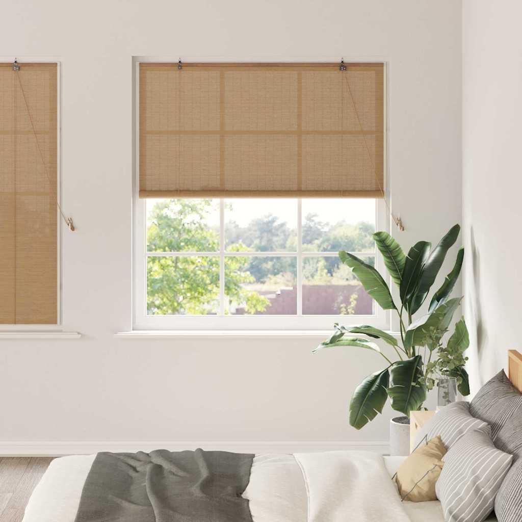 Rollo Braun 60 x 160 cm Bambus