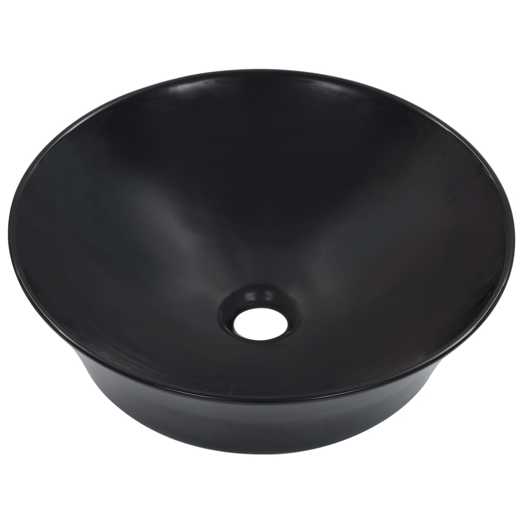 Waschbecken 41 x 12,5 cm Keramik Weiß