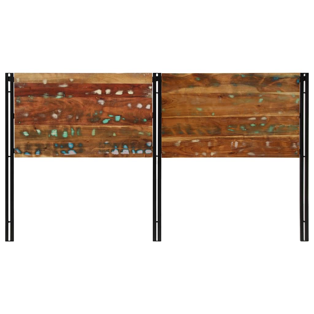 Kopfteil 100 cm Massivholz Mango und Eisen