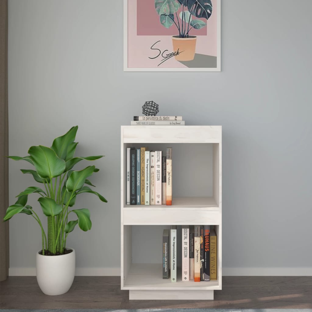 Bücherregal 40x35x71 cm Massivholz Kiefer