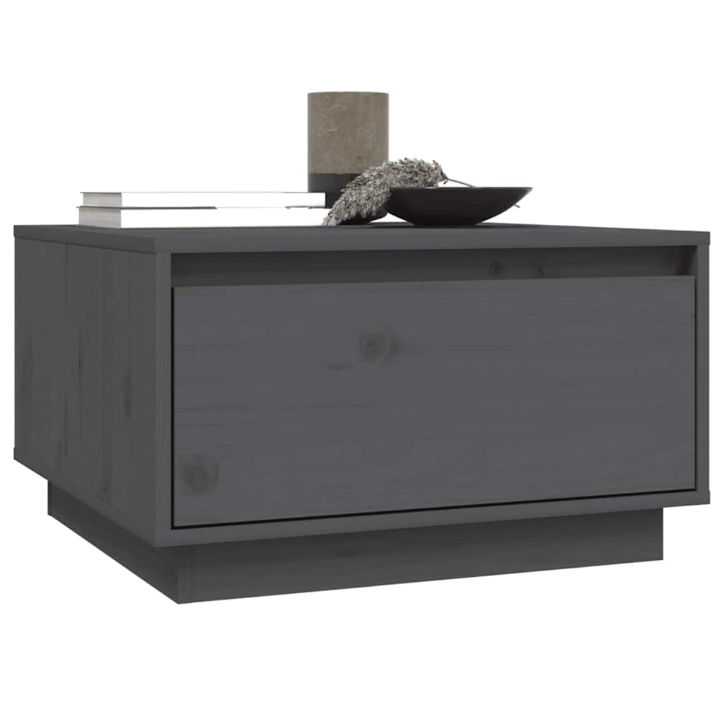 Couchtisch 55x56x32 cm Massivholz Kiefer