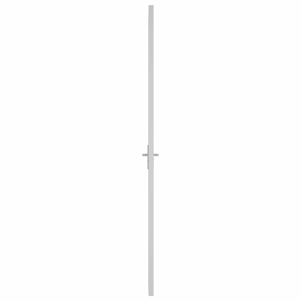 Innentür ESG Glas und Aluminium 76x201,5 cm Schwarz