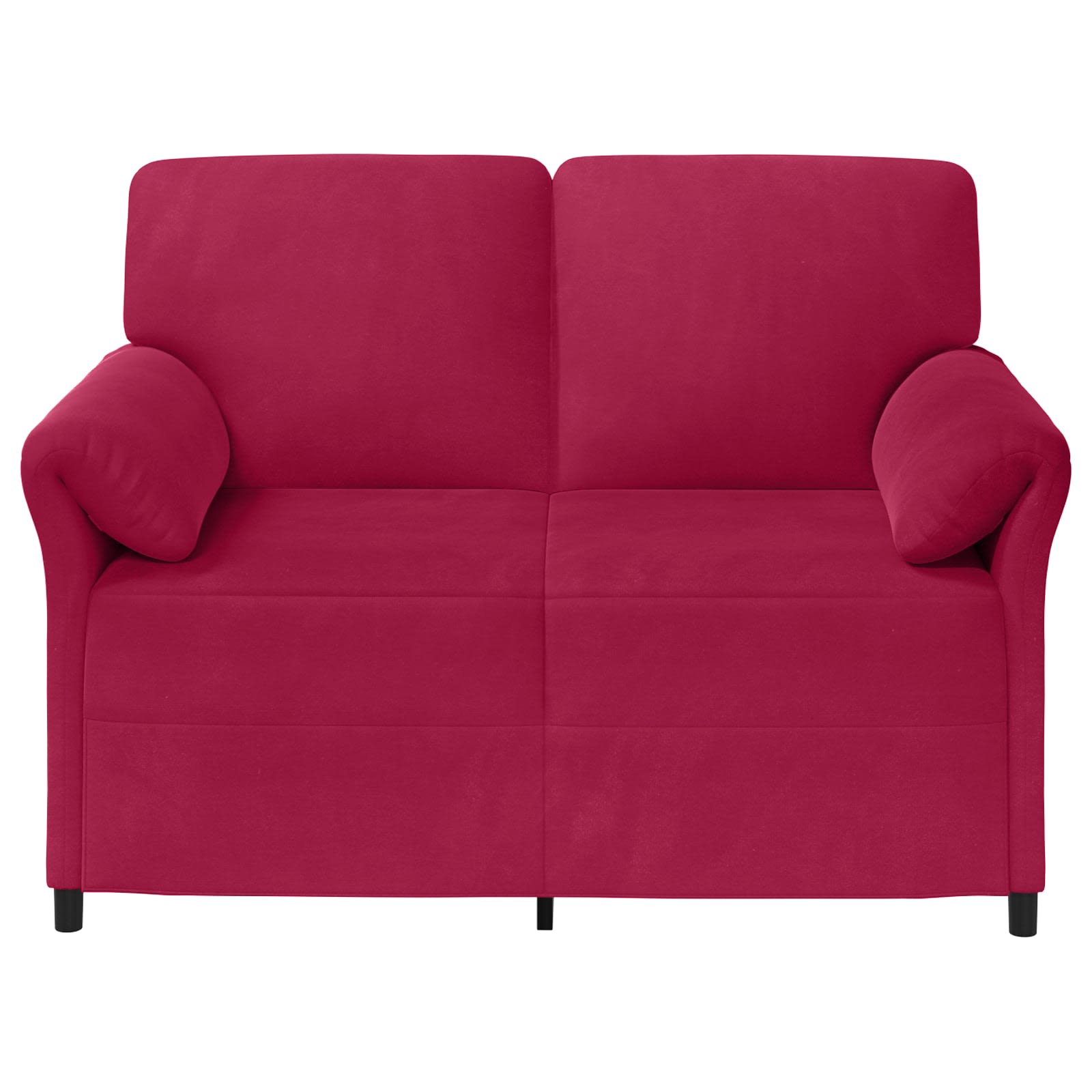 1-Sitzer Sofa Hellgrau 88 x 83 x 95 cm Samt