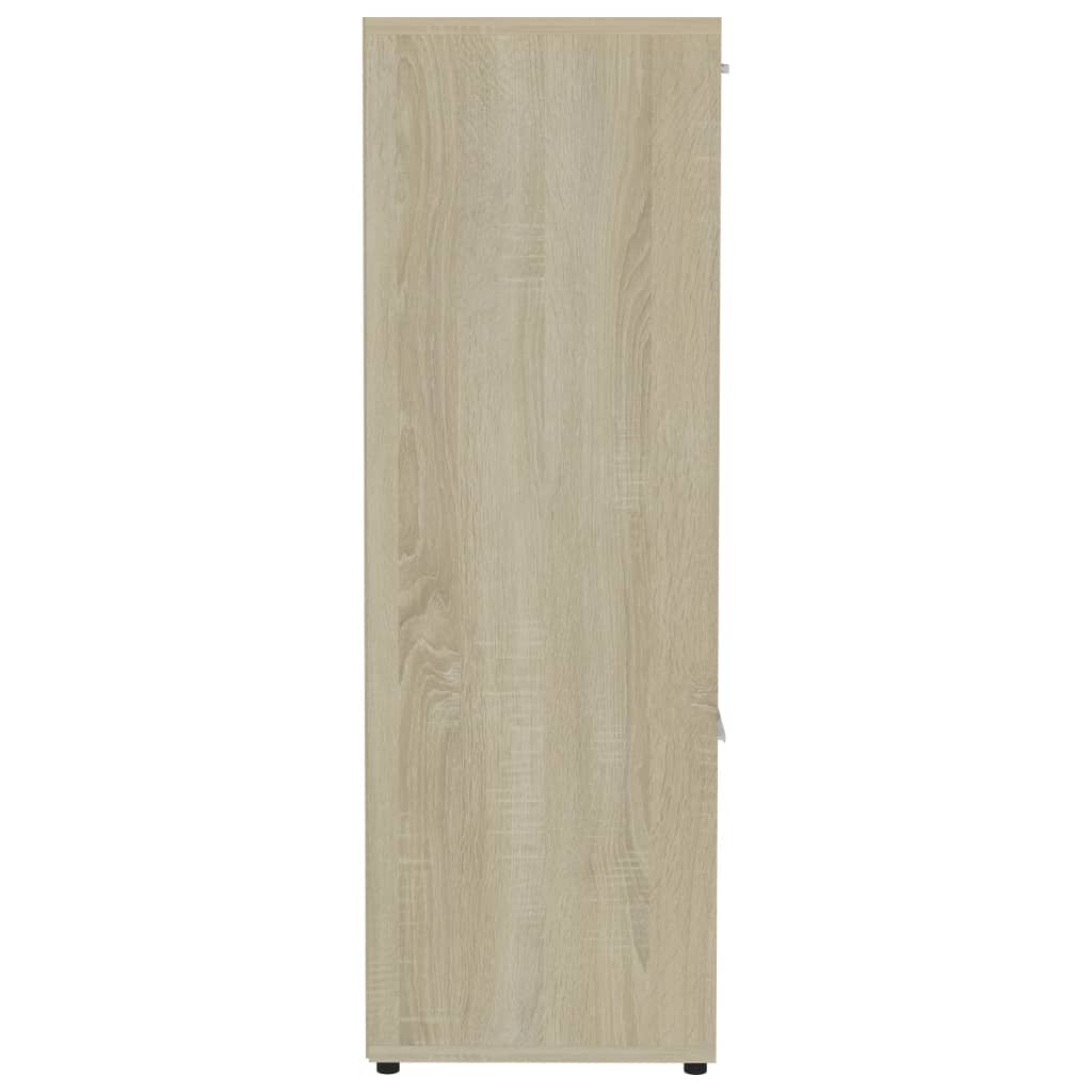 Bücherregal Weiß 90x30x90 cm Holzwerkstoff