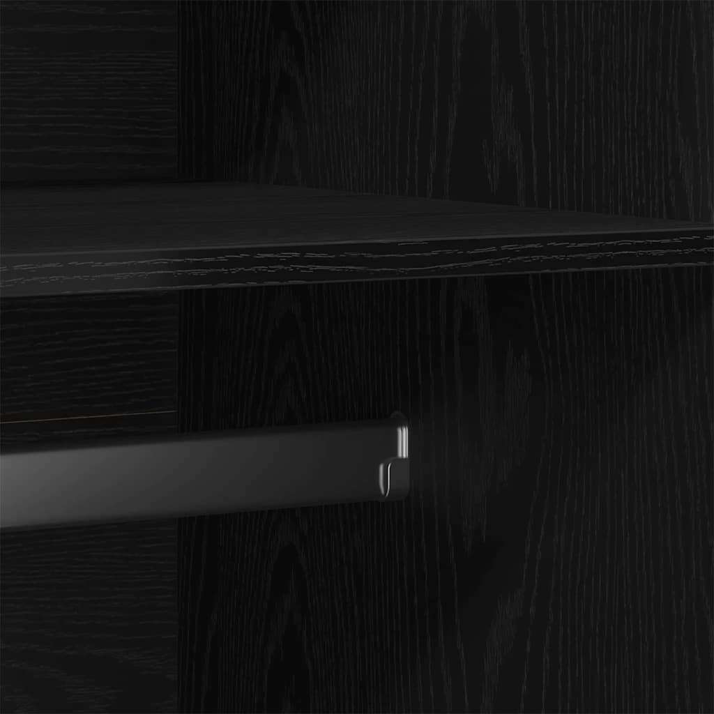 Kleiderschrank Weiß 90x52x200 cm Holzwerkstoff