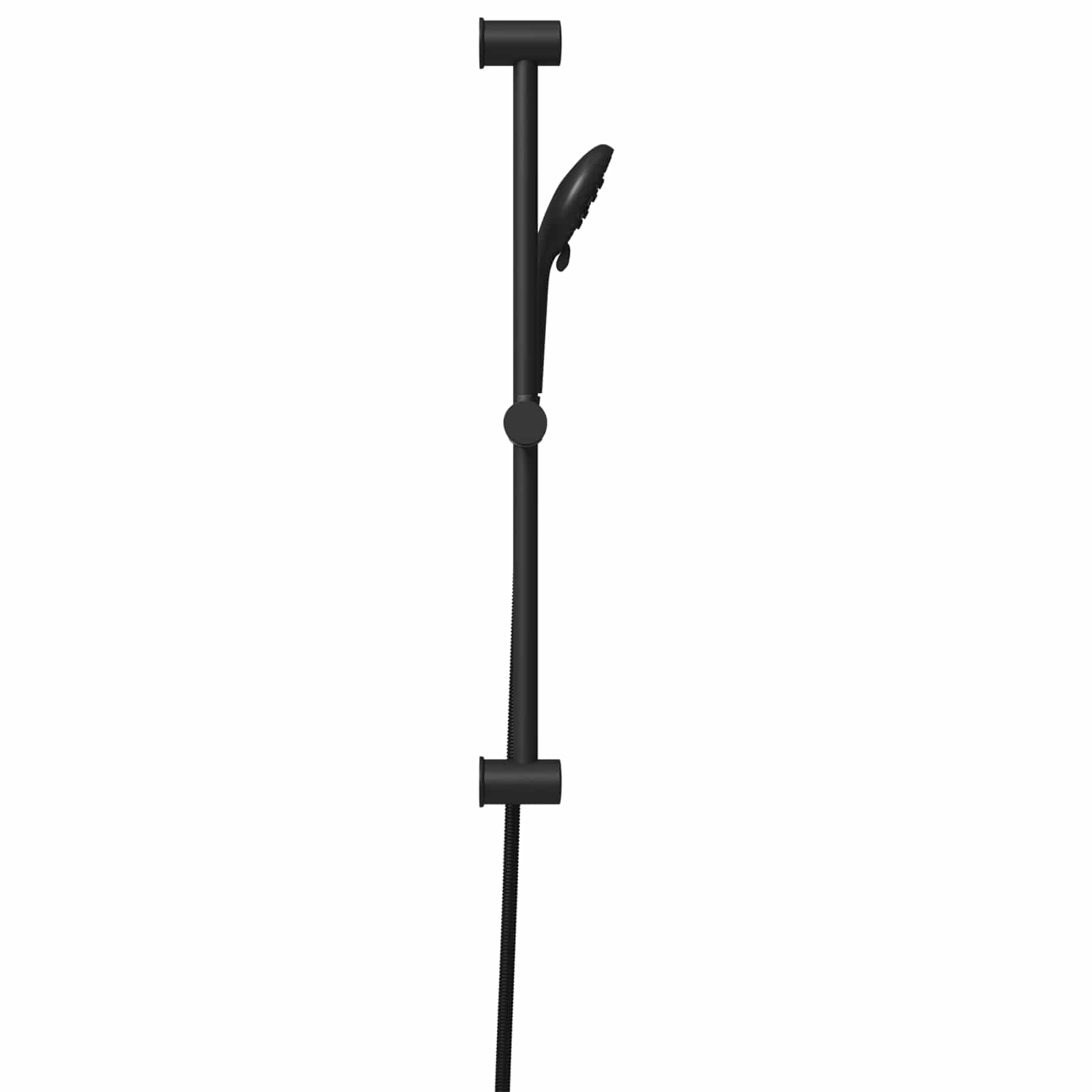 Duschsystem-Set Chrom 70 cm Edelstahl