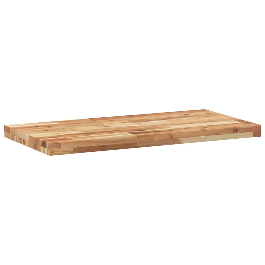 Tischplatte 40x20x2 cm Rechteckig Massivholz Akazie