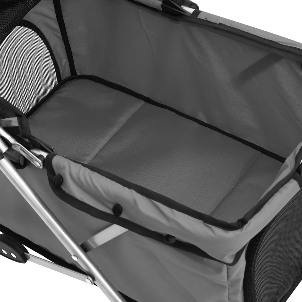 Hundewagen Faltbar Blau 76x50x100 cm Oxford-Gewebe